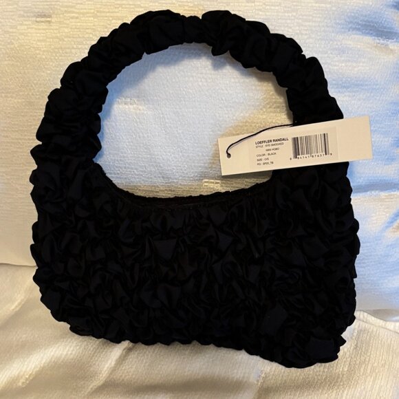 Loeffler Randall Syd Black Mini Hobo Bag - Picture 3 of 11